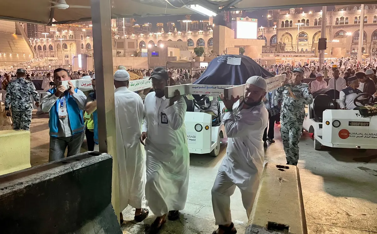 الصلاة على الجنائز في الحرم